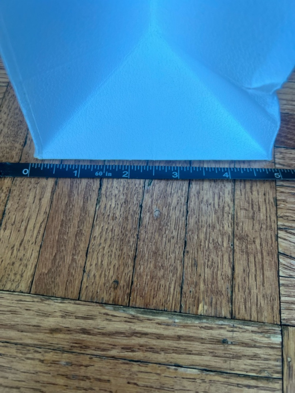 Moncler White Logo Paper shopping Tote w Black Ribbon Handles PLUS receipt cover - Picture 8 of 10